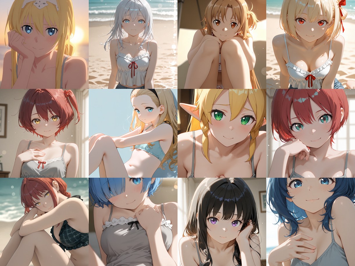 Fanart Select R15 — キャラクター別 二次創作ポートレート集